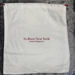 To Boot New York Adam Derrick Dustbag